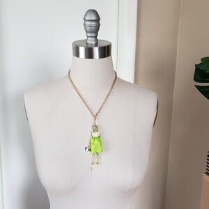 Made in Italy Murano Doll Necklace NEW!